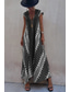 cheap Boho Dress-Women&#039;s Midi Dress Cocktail Dress Floral Dress Boho Dress Fashion Modern Vacation Tea Party Going out Regular Fit Flower Sleeveless V Neck Black Wine Blue Dark Green Summer