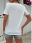 cheap Animals tee-Women&#039;s T Shirt Graphic Animal Stylish Casual Short Sleeve V Neck Regular Tops Daily Print White Summer