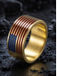 cheap Accessories-United States 250th Anniversary Men's Stainless Steel American Flag Ring – Patriotic Independence Day Jewelry, Wide Band Fashion Statement for Veterans, Military Supporters and USA Pride Events