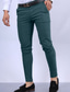cheap Chinos-Men&#039;s Dress Pants Chinos Chino Pants Pocket Plain Comfort Business Daily Classic Style Black White Micro-elastic