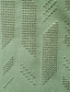 ieftine Tricouri și maieuri pentru bărbați de elită-Bărbați Tricou Manșon scurt Stil Nautic Vară Primăvară Geometric Îmbrăcăminte tricotată Vacanță Epocă Brodat Brodată Școală Antrenament În aer liber Negru Alb Verde Deschis Top tricou pentru bărbați