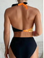 cheap Bikini Sets-Women&#039;s Swimsuits Bikini 2 Piece High Waist Swimsuit Fashion Stylish Ombre Graphic Sleeveless Bathing Suits