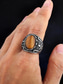 billige Menns smykker-menns vintage tigerøye stein ring i rustfritt stål, antikk sølv tribal design, dristig statement ring, egnet for uformelle og formelle anledninger