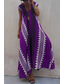 cheap Boho Dress-Women&#039;s Midi Dress Cocktail Dress Floral Dress Boho Dress Fashion Modern Vacation Tea Party Going out Regular Fit Flower Sleeveless V Neck Black Wine Blue Dark Green Summer