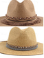 رخيصةأون قبعات رجالية-شريط تزيين القبعة على الطراز الغربي - زخرفة على شكل رأس بقرة وجلد وريش لأسلوب رعاة البقر ورعاة البقر، مثالي للمهرجانات ومسابقات الروديو والفعاليات الخارجية