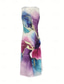 cheap Floral Dress-Women&#039;s Maxi Dress Sundress Summer Dress Casual Daily Holiday Beach Loose Fit Graphic Marbling Sleeveless Crew Neck Pink Summer
