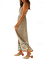 preiswerte Urlaubs Boho Kleid-Damen Midikleid Blumenkleid Unterkleid Druckkleid Klassisch Modern Täglich Urlaub Ausgehen Normale Passform Blume Ärmellos Spaghettiträger Hellgelb Schwarz Rote Sommer