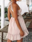 cheap Boho Dress-Women&#039;s Mini Dress Summer Dress Slip Dress Boho Dress Western Dress Fashion Classic Modern Outdoor Vacation Holiday Regular Fit Plain Sleeveless Spaghetti Strap Black White Pink Dark Blue Summer