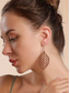abordables Pendiente de mujer-Pendientes colgantes de madera estilo bohemio para mujer: varias formas geométricas, joyería ligera y llamativa de madera natural, perfecta para looks casuales, vacaciones en la playa y festivales de verano.
