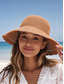 preiswerte Hüte für Damen-Faltbarer Stroh-Sonnenhut für Damen mit breiter Krempe und schwarzer Schleife – eleganter UV-Schutzhut für den Strandurlaub, Sommerreisen und Outdoor-Aktivitäten