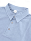 preiswerte Klassisches Poloshirt für Herren-Herren Golfshirt Golf Poloshirts Lässig Arbeit Revers Kurzarm Basic Modern Einfach 2 teilig Knöpfe Sommer Normale Passform Aprikose Weiß Marineblau Hellgrau Armeegrün Hellblau Golfshirt
