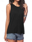 cheap Plain Tank Top-Women&#039;s Camisole Tank Top Solid Color Plain Daily Stylish Casual Sleeveless Crew Neck Regular Tops Daily Black White Army Green Blue Summer Spring