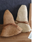 economico Cappelli da donna-Cappello da sole da donna in paglia a tesa larga con fiocco, cappello da spiaggia pieghevole per viaggi estivi e vacanze all'aperto