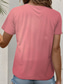 voordelige Pasen T-shirt-Pasen Dames T-shirt Bloemig Grafisch dier leuke Style Stijlvol Casual Korte mouw Strakke ronde hals Ronde hals Normale tops Dagelijks Afdrukken Blozend Roze Zomer