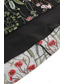 ieftine rochie florală-Pentru femei Rochie Mini Rochie A line Rochie din Tul Elegant Petrecere cocktail În aer liber Serată Petrecere Brodat Plasă Fit regulat Floral Manșon scurt Stil Nautic Albastru piscină Negru Alb