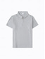 cheap Men's Classic Polo-Men's Zip Polo Textured Casual Sports Lapel Quarter Zip Short Sleeve Fashion Basic Geometric Plain Quarter Zip Summer Spring Regular Fit Light Blue Black White Navy Blue Green Gray Zip Polo