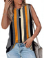 cheap Floral Tank Top-Women&#039;s Camisole Tank Top Graphic Geometric Daily Casual Sleeveless Crew Neck Regular Tops Daily Print Black Blue Orange Green Summer
