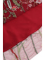 ieftine rochie florală-Pentru femei Rochie Mini Rochie A line Rochie din Tul Elegant Petrecere cocktail În aer liber Serată Petrecere Brodat Plasă Fit regulat Floral Manșon scurt Stil Nautic Albastru piscină Negru Alb