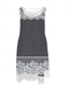 cheap Print Floral Dresses-Women's Midi Dress Tank Dress Fashion Classic Daily Outdoor Weekend Regular Fit Graphic Geometric Sleeveless Crew Neck Light Grey Spring Fall