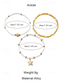 abordables Collar de mujer-Conjunto de collar y pulsera tobillera en capas estilo playa para mujer con dijes de estrellas de mar y conchas, diseño de cuentas doradas y blancas, adecuado para vacaciones de verano, estilo casual y bohemio.