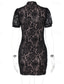 cheap White Graduation Dresses-Women&#039;s Mini Dress Casual Dress Bodycon Summer Dress Fashion Romantic Modern Daily Beach Weekend Regular Fit Plain Short Sleeve Stand Collar Black White Summer