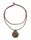 abordables Collar de mujer-Collar con colgante de madera en capas estilo bohemio para mujer: cuentas de aleación natural hechas a mano, diseño étnico en espiral, joyería ligera y llamativa para atuendos casuales, fiestas de verano y vacaciones en la playa.