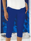 abordables Leggings unis-Femmes Pantalon capri Leggings Vacances Mode Streetwear Capris Taille haute Couleur Unie Impression Chaleur Thermique Doux Respirant Élastique Quotidien Extérieur Vacances Rouge rubis Noir Blanche