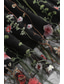 ieftine rochie florală-Pentru femei Rochie Mini Rochie A line Rochie din Tul Elegant Petrecere cocktail În aer liber Serată Petrecere Brodat Plasă Fit regulat Floral Manșon scurt Stil Nautic Albastru piscină Negru Alb