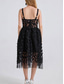 cheap Cocktail Dresses-A-Line Quinceanera Dresses Elegant Dress Wedding Wedding Guest Knee Length Sleeveless Sweetheart Polyester Backless with Floral Print Wedding Guest Dress 2025