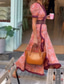 cheap Boho Dress-Women&#039;s Long Dress Maxi Dress Casual Dress Swing Dress Boho Dress Fashion Outdoor Party Holiday Regular Fit Flower Short Sleeve V Neck Pink Summer