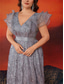 cheap CHAMPAGNE-A-Line Plus Size Dresses Elegant Curve Dress Formal Wedding Floor Length Sleeveless V Neck Lace with Sequin