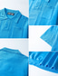 cheap Men&#039;s Printed Polo-Men&#039;s Button Up Polos Golf Shirt Casual Sports Lapel Short Sleeve Fashion Basic Plain Buttons Summer Blue Brown Khaki Button Up Polos