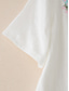 cheap Boho Dress-Women&#039;s Mini Dress Linen Dress Casual Dress Modern Cap Sleeve Wedding Daily Date Loose Fit Geometric Embroidery Short Sleeve V Neck White Summer