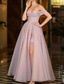 cheap BLACK-2-in-1 A-Line Mermaid / Trumpet Evening Gown Elegant Dress Formal Wedding Court Train Sleeveless Off Shoulder Satin with Ruched Pearls Slit 2025
