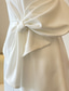 cheap White Casual Dresses-Women&#039;s Mini Dress Graduation Dress Casual Dress Summer Dress Elegant Fashion Romantic Outdoor Holiday Date Regular Fit Plain Sleeveless Crew Neck White Summer Spring
