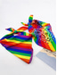 ieftine Accesorii de păr pentru femei-Eșarfă unisex cu imprimeu paisley și motive curcubeu pentru mândria - un accesoriu colorat LGBTQ+ pentru festivaluri, parade și ținute de zi cu zi