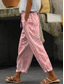 cheap Straight-Leg Pants-Women&#039;s Skinny Elegant Vacation Vintage Full Length High Waist Graphic Striped Printing Breathable Soft Micro-elastic Outdoor Daily Ash Robin&#039;s Egg Blue Pink Green Summer Spring Loose Fit