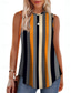 cheap Floral Tank Top-Women&#039;s Camisole Tank Top Graphic Geometric Daily Casual Sleeveless Crew Neck Regular Tops Daily Print Black Blue Orange Green Summer