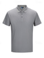 cheap Vacation-Men&#039;s Golf Shirt Golf Polos Shirts Work Casual Lapel Short Sleeve Basic Modern Plain Buttons Summer Spring Regular Fit Black White Navy Blue Blue Army Green Gray Golf Shirt