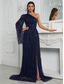 cheap Wedding Guest Dresses-Sparkle Sequin Tassel Wedding Dresses in Color Formal Wedding Dresses A-Line One Shoulder Sleeveless Floor Length Tulle Bridal Gown 2025