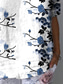 cheap Floral tee-Women&#039;s Shirt Floral Graphic Plants Stylish Classic Casual Short Sleeve Crew Neck Regular Tops Daily Beach Wear Vacation Wear Print Blue Purple Summer Spring