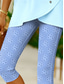 baratos Leggings lisas-Mulheres Leggings Férias Vintage Moda Comprimento da panturrilha Cintura Alta Floral Gráfico Geométrica Estampado Respirável Macio Com Stretch Formal Férias Escritório Rubi Vermelho Verão Primavera