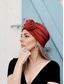 abordables Chapeaux pour femmes-Bandeau à chignon noué à la mode pour femme, tissu doux, adapté aux vêtements décontractés et d'extérieur, style bohème, réglable pour tous les types de cheveux, parfait pour l'été et les voyages.