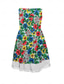 preiswerte Druck Blumen Kleider-Damen Midikleid Trägerkleid Mode Klassisch Täglich Outdoor Wochenende Normale Passform Blumen Grafik Ärmellos Rundhalsausschnitt Mehrfarbig Sommer Frühling Herbst