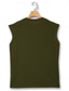cheap Tank Tops-Men&#039;s T Shirt Tank Top Moisture Wicking Shirts Sleeveless Crew Neck Summer Plain Sports Fashion Lightweight Vacation Casual Holiday Black White Army Green Top Tee for Men