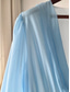 billiga Eleganta blommiga klänningar-Dam Långklänning Maxiklänning Vardagsklänning Chiffongklänningar Blommig klänning Elegant Mode Romantisk Utomhus Helgdag Datum Normal Blomma Långärmad V-hals Blå Vit Sommar Vår