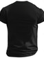 cheap Skull &amp; Bone-Halloween Men&#039;s Blood stains T Shirt Short Sleeve T shirt 3D Print Crew Neck Shirt Fashion Daily Gothic Street Casual Daily Black White Blue Summer Spring All Seasons Clothing Apparel S M L XL XXL