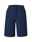voordelige Bermuda-shorts-Dames korte broek Korte broek Zomer korte broeken Strandshorts Vakantie Modieus Casual Knielengte Hoge taille Effen Trekkoord Zak Comfort Lichtgewicht Zacht Micro-elastisch Buiten Strand Feestdagen
