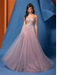 cheap PINK-A-Line Quinceanera Dresses Elegant Dress Formal Wedding Floor Length Sleeveless Spaghetti Strap Tulle Backless with Pleats 2025