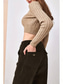 cheap Wide Leg &amp; High Waisted-Women&#039;s Wide Leg Chinos Fashion Casual Full Length High Waist Plain Pocket Comfy Soft Comfortable Micro-elastic Outdoor Street Black Blue Green Coffee Spring Fall Winter Loose Fit